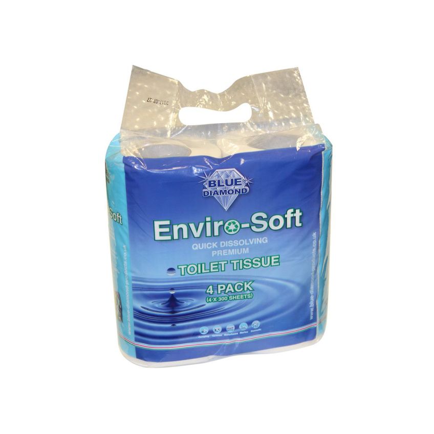 Enviro-Soft Premium Toilet Tissue 4 Pack