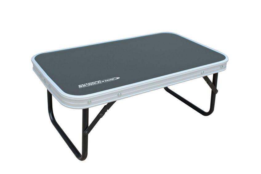 Low Folding Table with Aluminium Top (56 x 34)