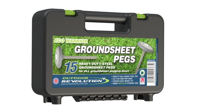 Eco Warrior Groundsheet Peg (Case of 15)